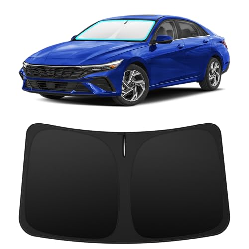 Image of INSAUTO Custom Fit Windshield Sun Shade for Hyundai Elantra 2021-2026