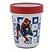 Stor HOCHWERTIGER ZWEIFARBIGER RUTSCHFESTER BECHER 260 ML | SPIDERMAN ARACHNID GRID, Blau-wei&szlig;