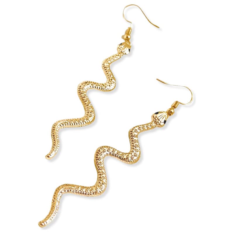 See full amazon price history chart for Salve® Trending‘Chaotic’ Serpent Snake Textured Gold Earrings For Women Salve® Trending‘Chaotic’ Serpent Snake Textured Gold Earrings For Women (B0BR2HJPG3) Amazon Price History, Amazon Price Tracker
