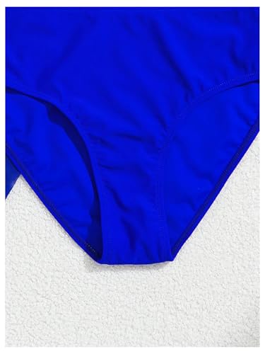 OYOANGLE Girl's 3 Piece Bikini Swimsuit with Cover Up Beach Skirt Triangle Bathing Suits Summer Swimwear4