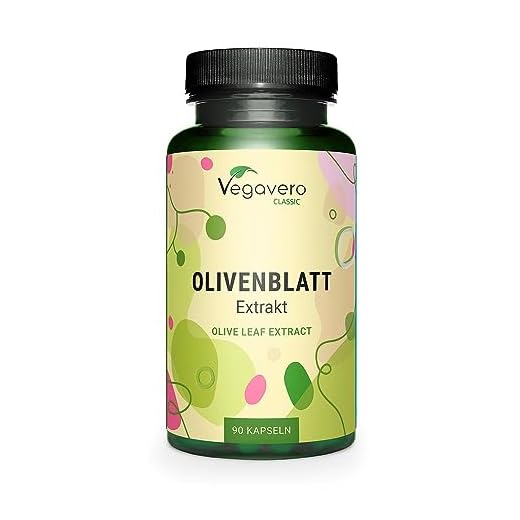 Extracto de Hoja de Olivo Vegavero® | La Dosis Más Alta: 7500 mg con 40% de Oleuropeína | Antioxidante | Sin Aditivos | 90 Cápsulas | De España