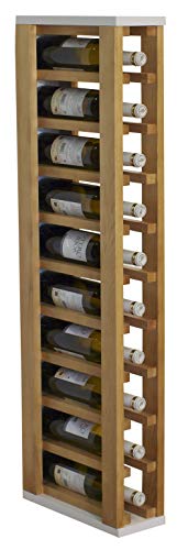 Expovinalia Weinregal für 10 Flaschen, Kiefernholz, für 10 Flaschen