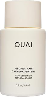 Medium Conditioner Travel Size - Hydrating Hair Conditioner with Coconut Oil, Babassu Oil, and Keratin - Strengthens, Repairs and Adds Shine - Paraben and Phthalate Free Hair Care Products (3 Oz)
