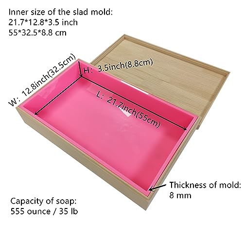 Moule à savon en silicone taille XX fabrication CP 55cm