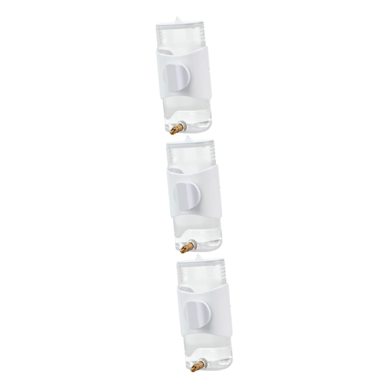 BESPORTBLE 3pezzi Distributore Automatico Per Uccelli Capacità Per Pappagalli e Uccelli Di Piccola Taglia Design Pratico Perdite Facile Da Usare e Installare Accessorio Per Cocorite e