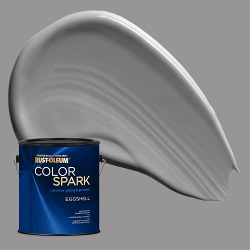 Image of Rust-Oleum Color Spark Interior Paint and Primer in One, Eggshell, Semi Precious, 1 Gallon