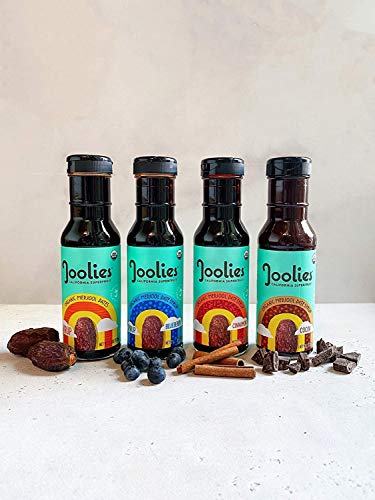 Joolies Organic Medjool Date Syrup | Original, 2 Pack | Made with Fresh California Grown Fruit | Vegan, Gluten-Free, Paleo, No Sugar Added | Low Glycemic Breakfast, Baking & Dessert Topping