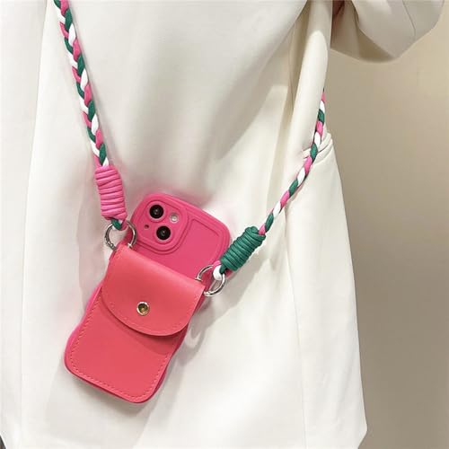 Sac de carte de lanière à bandoulière pour Samsung A54 5G pour éviter les chutes de smartphone