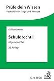  Schuldrecht I: Allgemeiner Teil