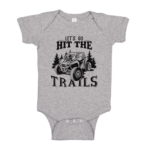 Let's Go Hit The Trails ATV Side by Side Cute