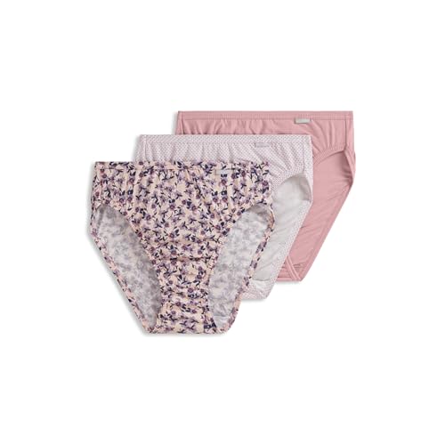 Image of Jockey Women's Underwear Plus Size 100% Cotton Elance French Cut - 3 Pack