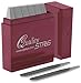 2.5" Stainless Steel Collar Stays for Men- Set of 36 Dress Shirt Collar Stays