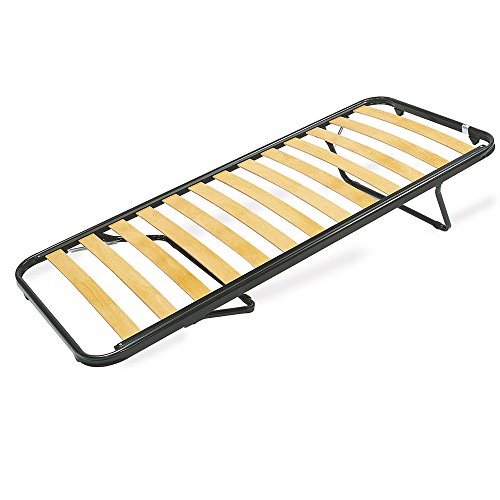 AILIME SRL Rete in DOGHE 80X185 Ortopedica APRIBILE Estraibile Pieghevole Salva Spazio