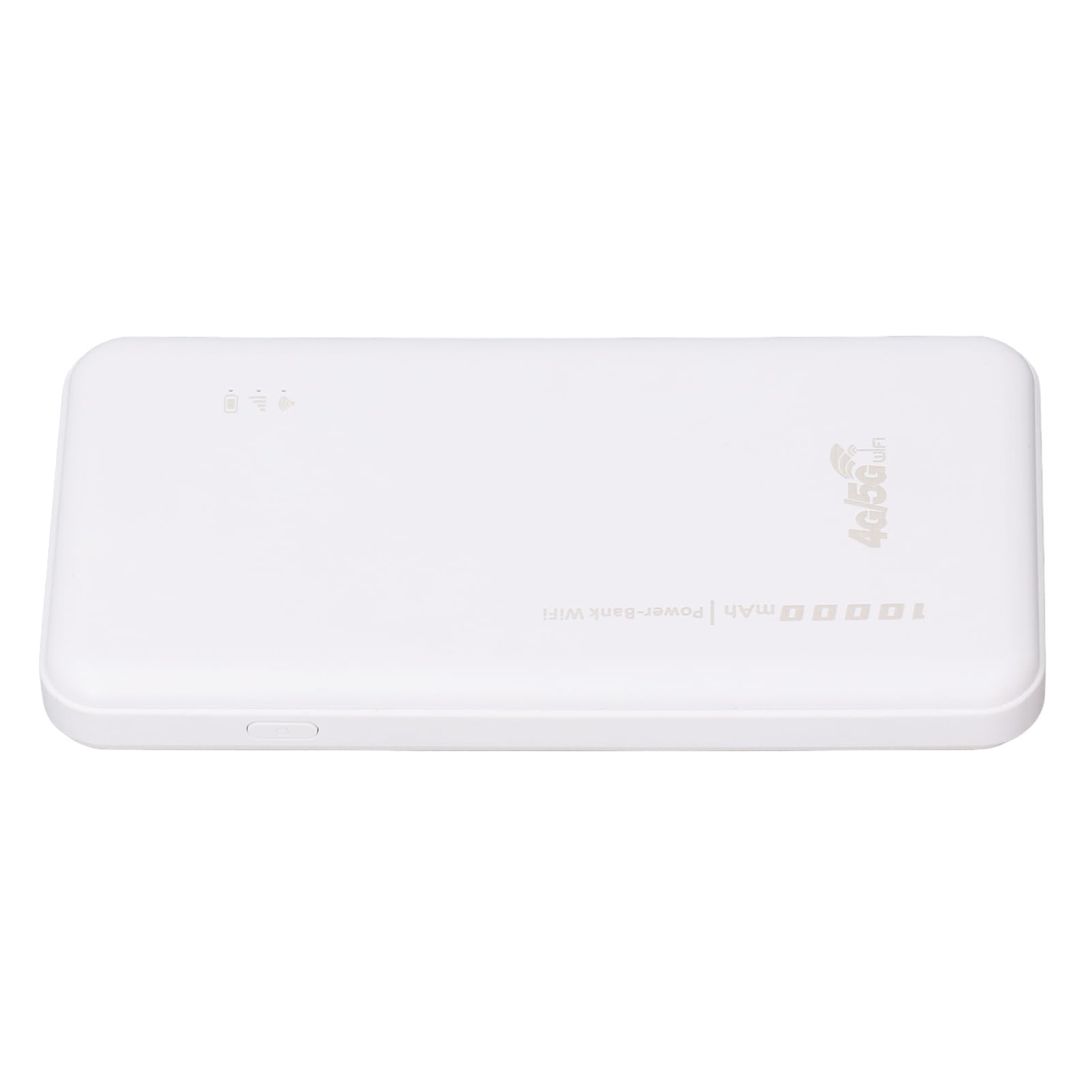 Generic Router Portatile 4G LTE Hotspot Mobile Slot per Scheda SIM 300Mbps Batteria Power Bank Router per Casa e Lavoro ABS Bianco 1 Articolo