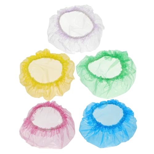 Anneome 100個 使い捨て防水耳カバー 入り プロ用ヘアカラー耳保護イヤーマフ 軽量コンパクト 携帯便利 美容師向け染髪 入浴 トリートメント