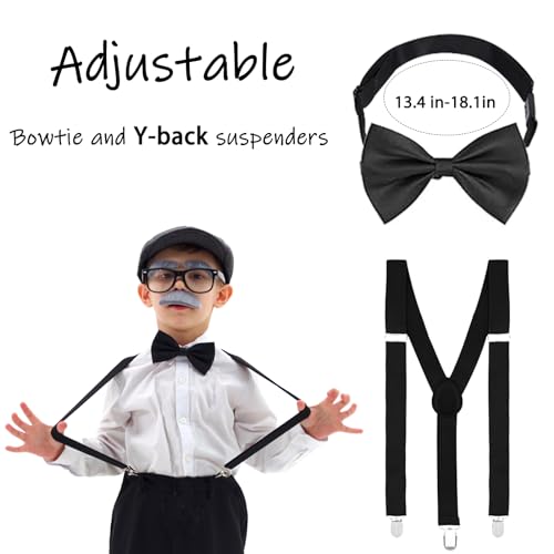 Disfraz de Abuelo para Niños con Sombrero, Gafas y Chaleco miniatura 5