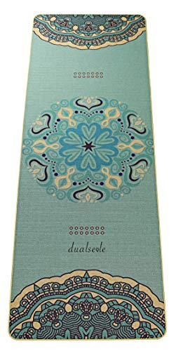 dualseele Eco Yogamatte rutschfest aus Jute und Naturkautschuk...