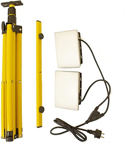 VSDITALIA - Doppio Faretto Led da Cantiere su