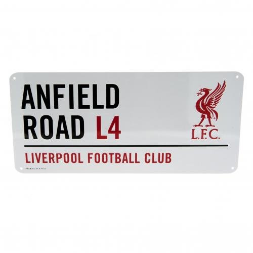 Liverpool F.C. Oficjalny produkt Znak uliczny