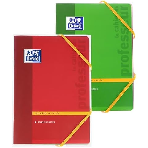 Cahiers de Professeur Oxford A4 Cover