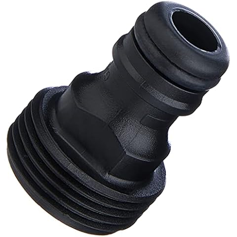 Gardena Geräteadapter: Steckanschluss an das Original Gardena System für Bewässerungsgeräte mit Innengewinde, passend für 26,5 mm (G 3/4)-Gewinde, verpackt (2921-20), Standard Cover