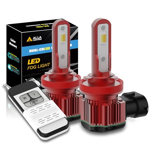 Lámpara LED H8 H11 H16 para luz antiniebla, 6000K/3000K miniatura 1