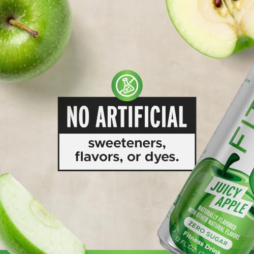 Image of FITAID Creatine Recovery Drink, Electrolytes, Zero Sugar, Apple, 4pk