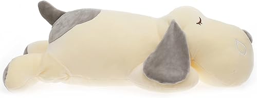 Miniatura 3 de Almohada de felpa para perros, juguete suave de peluche para perros, almohada corporal de peluche para niños, niñas y niños (gris, 21.6 pulgadas)