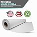 White Art Easel Paper Roll (15 Inch by 75 Feet) – 100% Recyclable Non-Yellowing Arts and Crafts Bond Paper for Paper Tablecloths, Bulletin Board Backing and Wall-Mount Note Stations