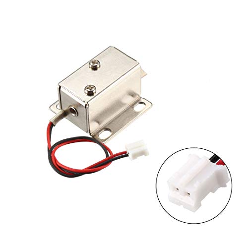 Serrure électronique de porte : solénoïde électromagnétique 12V 6mm - 4