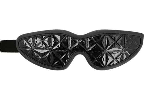 BEGME BLACK EDITION Antifaz Elastisch mit FORRO DE NOPRENO