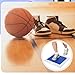 Drydiet 300 Pccs Basketball Sticky Adhesive Mat Replacement Sheets Clean Tacky Floor Mats Replacement Sheet Courtside Basketball Court Accessory for Remove Dust Dirt from Shoe (Blue)