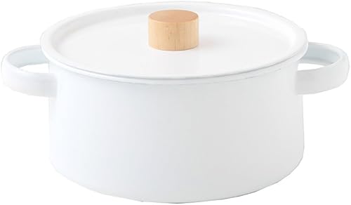 Japan Kaico Horo(esmalte) - Olla para salsa, 2,6 L, diseño Makoto Koizumi