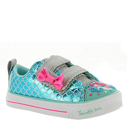 Skechers Unisex-Child Shuffle Lite-Mermaid Parade Sneaker2
