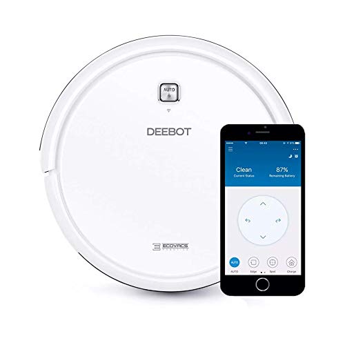 Image of ECOVACS Deebot N79W App Control Quiet Running Home Robotic Multi Surface Self Charging Vacuum Cleaner with App Control Cleans Hard Floors and Carpets