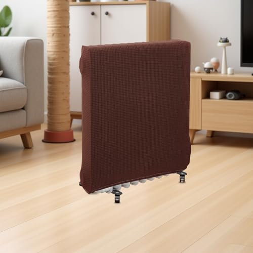 Cubierta de radiador STOBAZA grande marrón funda elástica 6