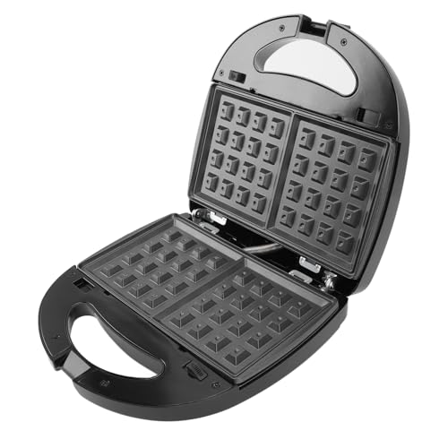 HEEPDD Machine à électrique 8 en 1, Presse à Panini, Grill, Gaufrier, Machine de Petit-déjeuner avec Contrôle Automatique de la Température pour Gaufres, Panini, Beignets, Omelettes (Prise UE 220V)