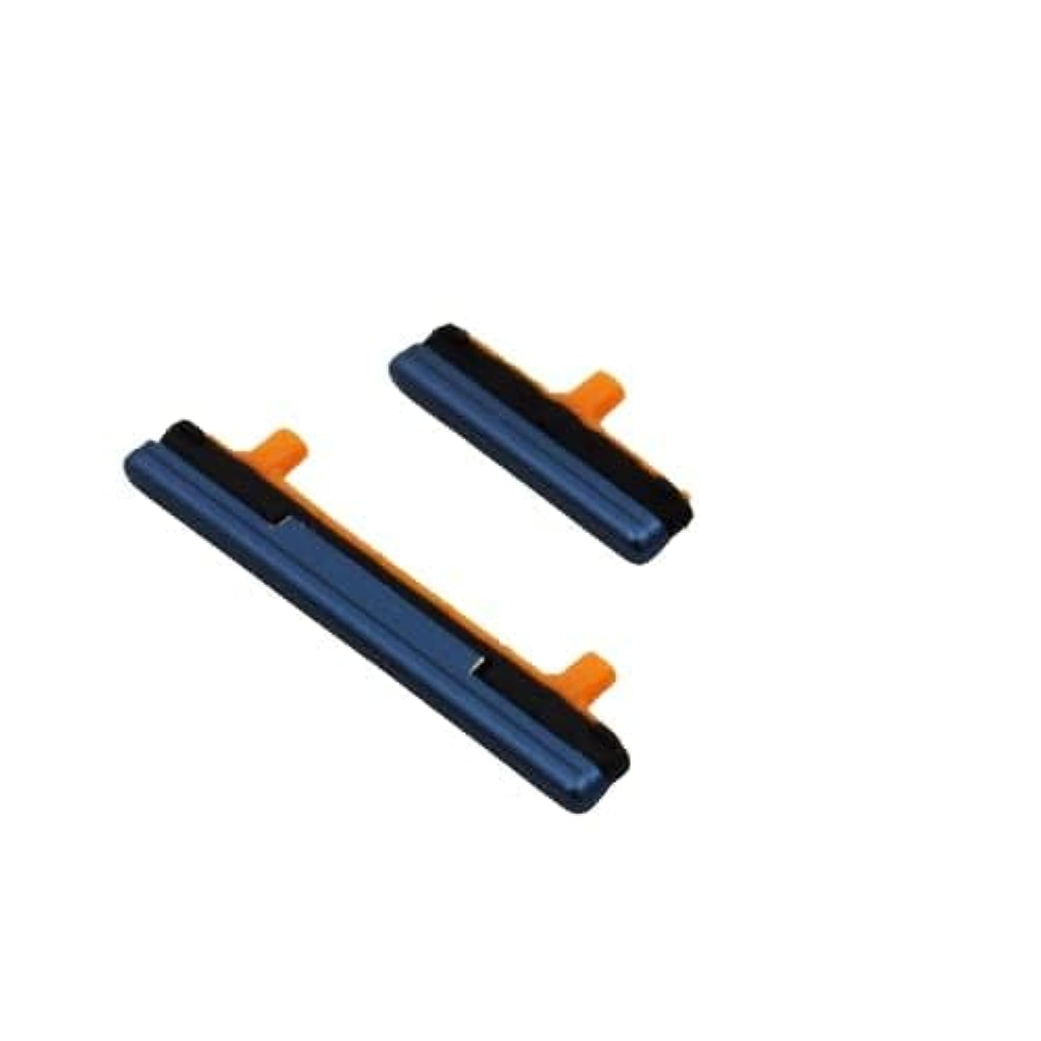 imbi External Side Button Power On Off Lock + Volume Up Side Button Out Rubber Down Part Compatible with Samsung Galaxy S9/ S9 plus Blue