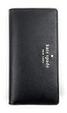 Kate Spade New York Slim Staci Saffiano Leather Bifold Wallet (Black)