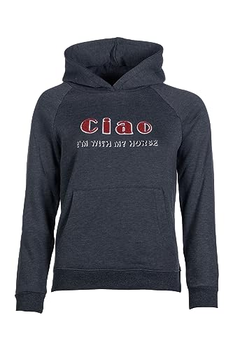Pull fille HKM Rubis aux finitions soignées pour jeune cavalière