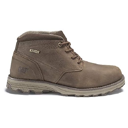 Caterpillar Elude Wp Botas Chukka Hombre, Marrón (Dark Brown), 40 EU