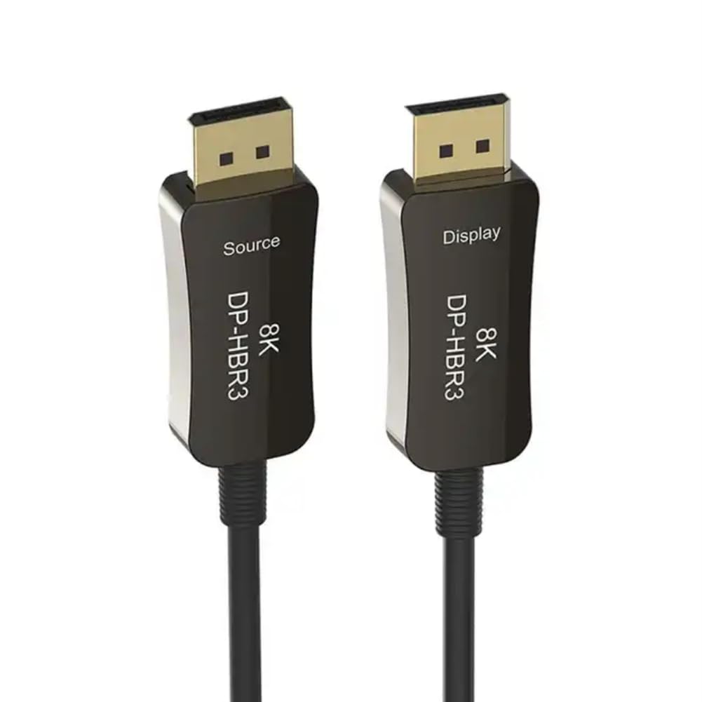 Amazon.co.jp: Bzvshdgee DP 1.4光ファイバーケーブル 8Kディスプレイ