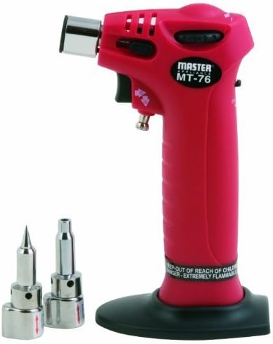 Master Appliance MT-76 3-in-1 Trigger Torch with Soldering and Hot Air Tips by Master Appliance