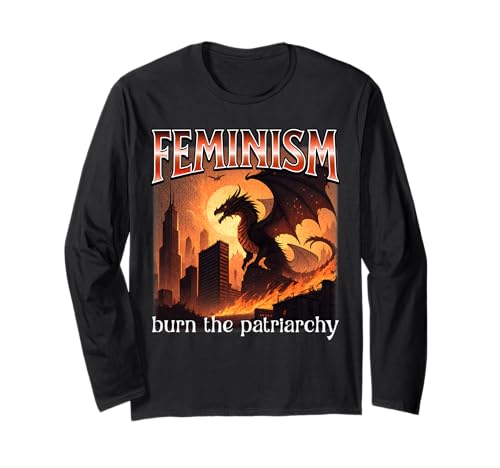 Camisa feminista para mujer del mes de la historia Manga Larga