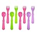 Re-Play Utensils, Purple/Green/Pink, 8-Count