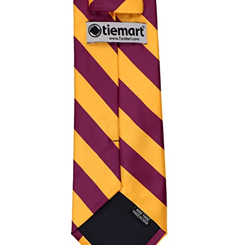 Image of tiemart Men's Striped Tie Standard Length
