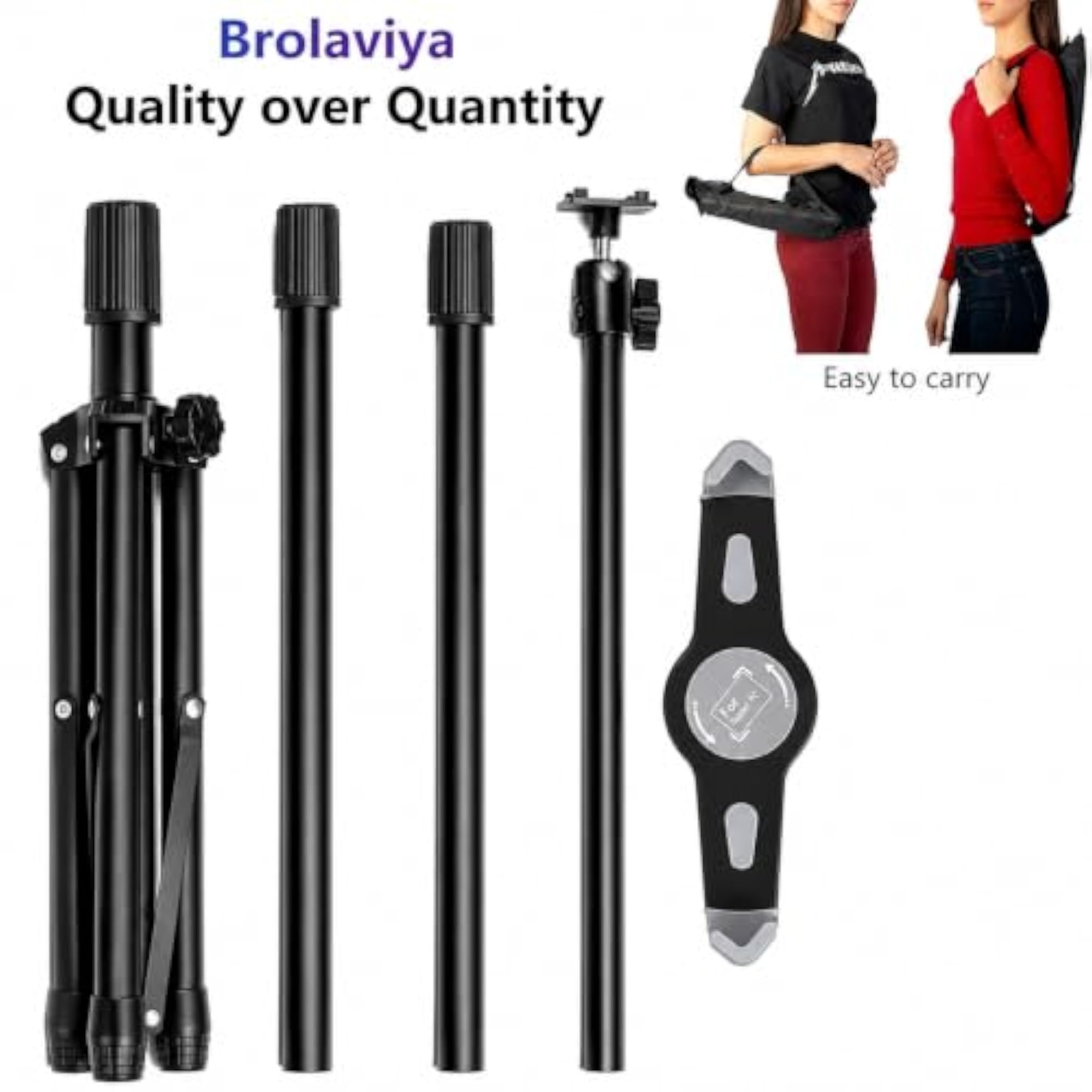Tablet Tripod Floor Stand for Home and Office