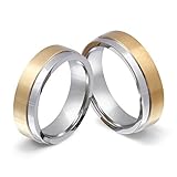  Juwelier Schönschmied - Zwei Freundschaftsringe Partnerringe Eheringe Edelstahl inkl. persönliche Lasergravur LANr218HH - Beren