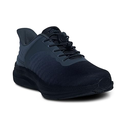 Dr. Comfort Don Men’s Hands-Free Slip-On Athletic Walking Shoes, Orthopedic Diabetic Sneakers with Arch Support - 11.0 Wide, Black