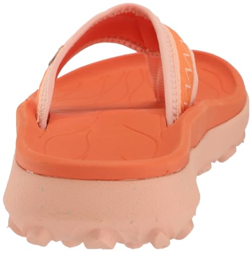 Merrell Chinelo Feminino para Atividades ao Ar Livre, Melão, 8